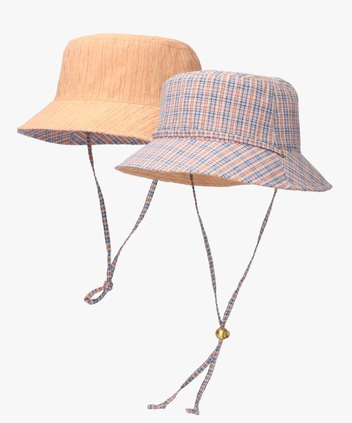 kaorinomori（カオリノモリ）の「kaorinomori ポポハット / カオリノモリ（ハット・レディース・グリーン/オレンジ・M/57.5cm）」の13枚目の写真