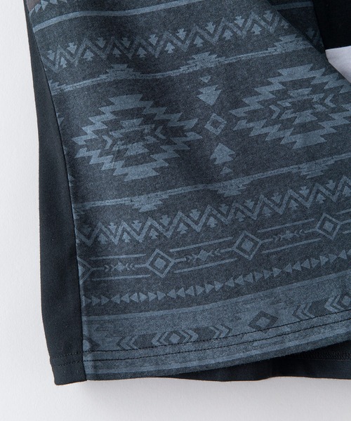 JEANS MATE(ジーンズメイト)の「汗染みの目立たないTシャツ ZEROSTAIN ゼロステイン 切り替えデザイン ビッグシルエット7分袖Tシャツ 防汚 UVカット 撥水(Tシャツ/カットソー・メンズ・グリーン系その他/ホワイト系その他/ブラック系その他2/ホワイト系その他2/ブラック系その他・MEDIUM/X-LARGE/LARGE)」の9枚目の写真