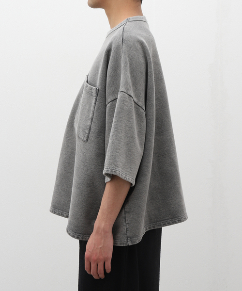 SEEALL（シーオール）の「【SEEALL / シーオール】GULLIVER HANES T-SHIRTS FADE（Tシャツ/カットソー・メンズ・ブラック系その他・2）」の4枚目の写真