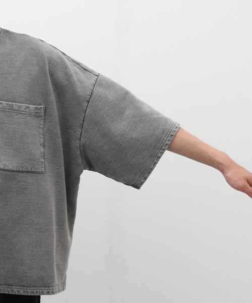 SEEALL（シーオール）の「【SEEALL / シーオール】GULLIVER HANES T-SHIRTS FADE（Tシャツ/カットソー・メンズ・ブラック系その他・2）」の8枚目の写真