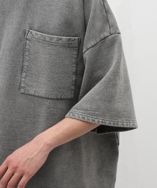 SEEALL（シーオール）の「【SEEALL / シーオール】GULLIVER HANES T-SHIRTS FADE（Tシャツ/カットソー・メンズ・ブラック系その他・2）」の9枚目の写真