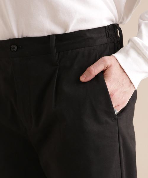 Apo(s)ture(アポスチャー)の「KYLE-001/サテンストレッチスリムパンツ(その他パンツ・メンズ・ブラック/モカ/ネイビー/ベージュ・XL/L/M/S/XS)」の10枚目の写真