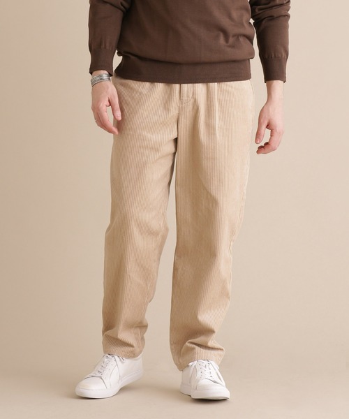 Apo(s)ture(アポスチャー)の「JOHAN-001/6wコーデュロイテーパードパンツ(その他パンツ・メンズ・ブラック/ブラウン/グリーン/ベージュ・XS/S/M/L/XL)」の3枚目の写真