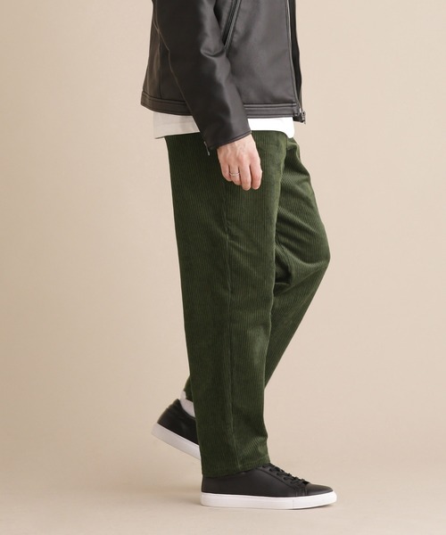 Apo(s)ture(アポスチャー)の「JOHAN-001/6wコーデュロイテーパードパンツ(その他パンツ・メンズ・ブラック/ブラウン/グリーン/ベージュ・XS/S/M/L/XL)」の4枚目の写真