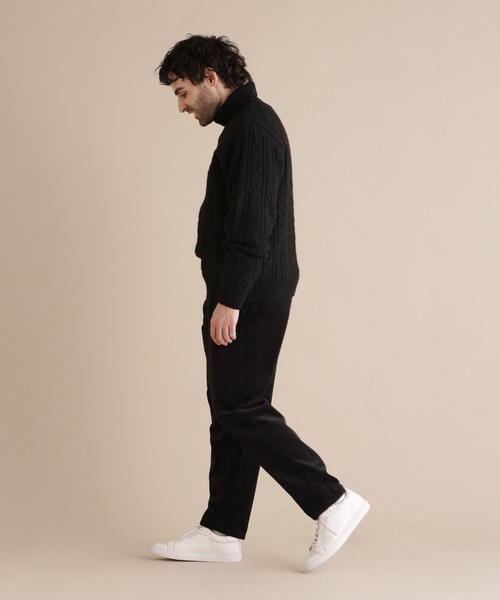 Apo(s)ture(アポスチャー)の「JOHAN-001/6wコーデュロイテーパードパンツ(その他パンツ・メンズ・ブラック/ブラウン/グリーン/ベージュ・XS/S/M/L/XL)」の6枚目の写真
