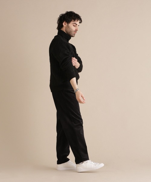 Apo(s)ture(アポスチャー)の「JOHAN-001/6wコーデュロイテーパードパンツ(その他パンツ・メンズ・ブラック/ブラウン/グリーン/ベージュ・XS/S/M/L/XL)」の7枚目の写真