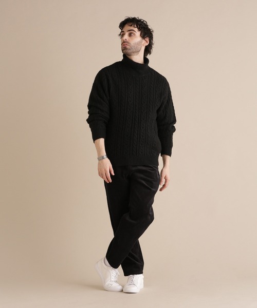 Apo(s)ture(アポスチャー)の「JOHAN-001/6wコーデュロイテーパードパンツ(その他パンツ・メンズ・ブラック/ブラウン/グリーン/ベージュ・XS/S/M/L/XL)」の8枚目の写真