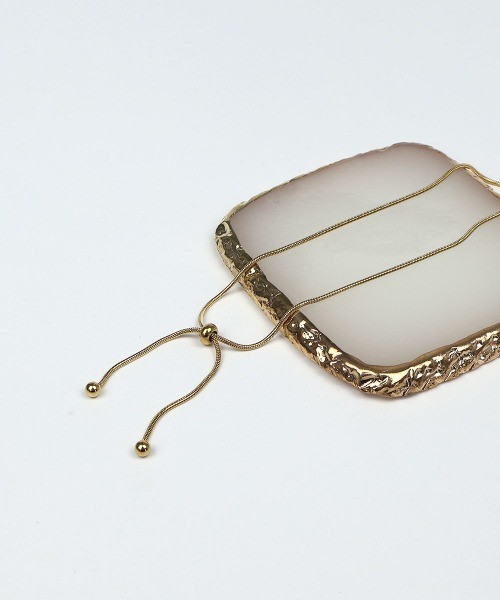 CEMONEMO（セモネモ）の「【金属アレルギー対応】 スネークチェーン スライド アンクレット / サージカルステンレス 316L（アンクレット・レディース・ピンクゴールド/ゴールド/シルバー・FREE）」の11枚目の写真