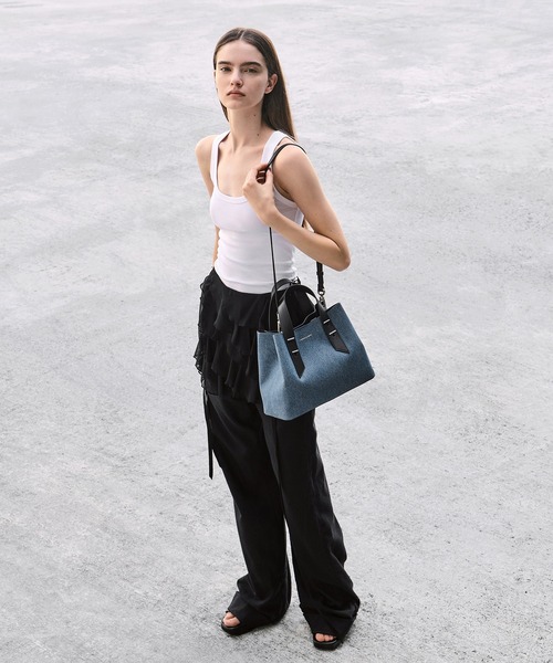 ダブルハンドル スローチーバッグ（ハンドバッグ）｜CHARLES & KEITH