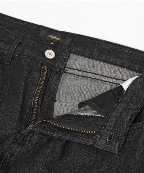 WEGO（ウィゴー）の「WEGO/ロールアップバギーパンツ（デニムパンツ・レディース・ダークインディゴブルー/インディゴブルー/ブラック・LARGE/MEDIUM）」の16枚目の写真