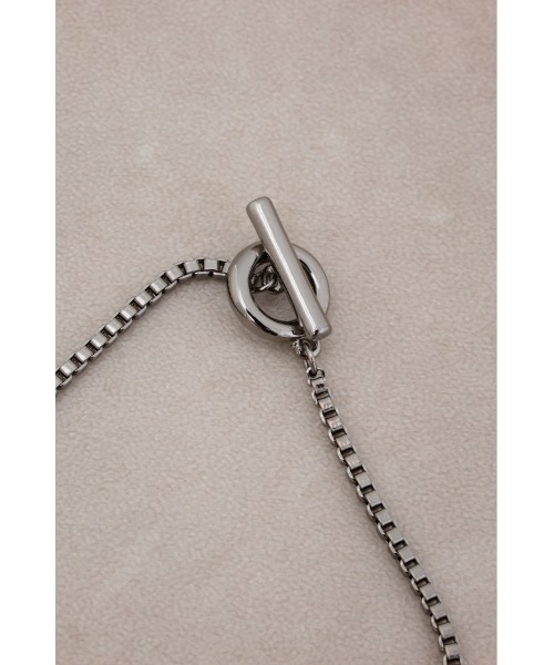 AZUL by moussy(アズールバイマウジー)の「ベネチアンチェーンネックレス(ネックレス・メンズ・ブラック/シルバー/ゴールド・FREE)」の6枚目の写真