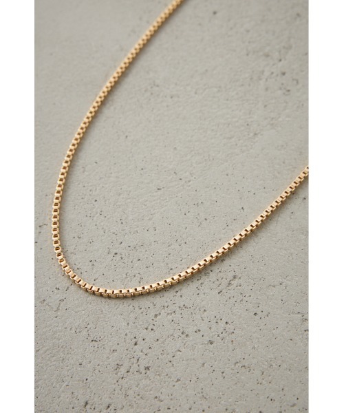 AZUL by moussy(アズールバイマウジー)の「ベネチアンチェーンネックレス(ネックレス・メンズ・ブラック/シルバー/ゴールド・FREE)」の11枚目の写真