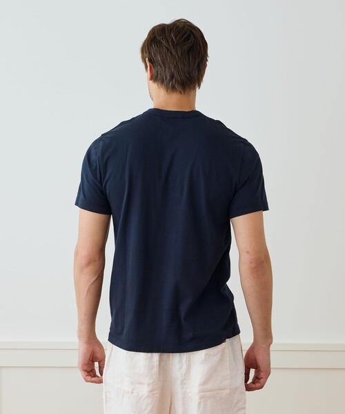 JAMES PERSE(ジェームスパース)の「コットンジャージー クルーネックTシャツ MBEL3614(Tシャツ/カットソー・メンズ・ブルー系その他2/ダークブルー・1/0/2)」の3枚目の写真