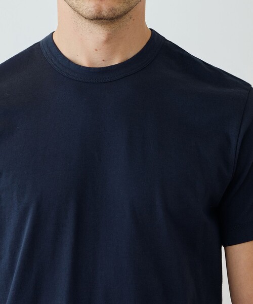 JAMES PERSE(ジェームスパース)の「コットンジャージー クルーネックTシャツ MBEL3614(Tシャツ/カットソー・メンズ・ブルー系その他2/ダークブルー・1/0/2)」の4枚目の写真