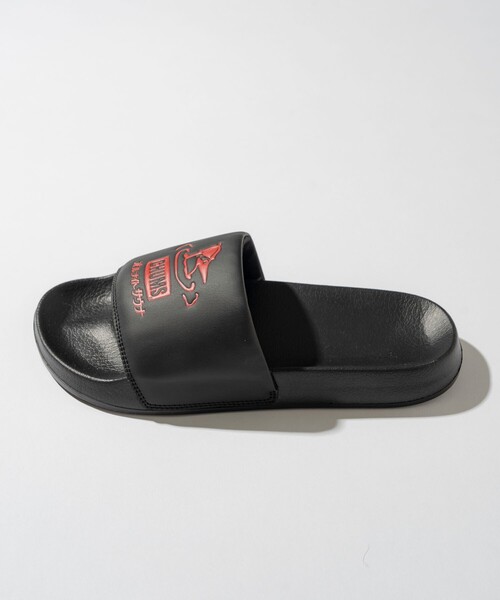 CHUMS(チャムス)の「CHUMS×SAUVENIR/チャムス×サウベニア 別注 シャワーサンダル(サンダル・メンズ・ブラック・5/10/9/8/7/6)」の2枚目の写真