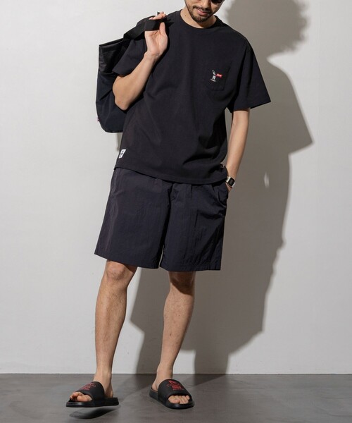 CHUMS(チャムス)の「CHUMS×SAUVENIR/チャムス×サウベニア 別注 シャワーサンダル(サンダル・メンズ・ブラック・5/10/9/8/7/6)」の6枚目の写真