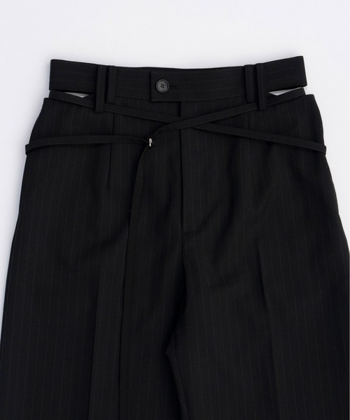 MAISON SPECIAL（メゾンスペシャル）の「Belt Up Slacks/ベルトアップ 