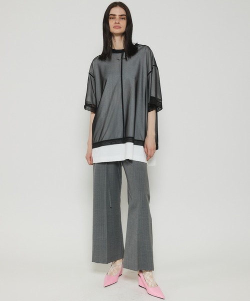 MAISON SPECIAL（メゾンスペシャル）の「Belt Up Slacks/ベルトアップ 