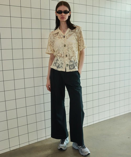MAISON SPECIAL（メゾンスペシャル）の「Belt Up Slacks/ベルトアップ 