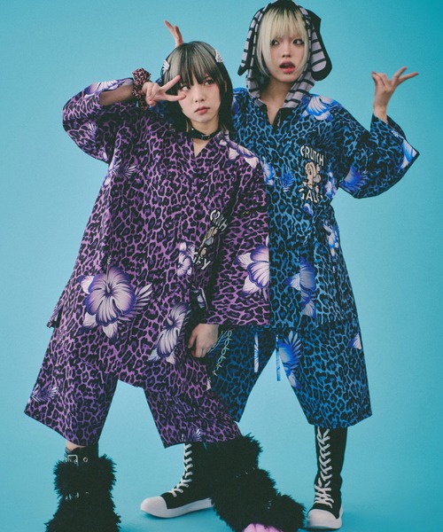 GALFY（ガルフィー）の「GALFY-GAL 甚平 セットアップ（シャツ