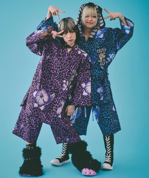 GALFY（ガルフィー）の「GALFY-GAL 甚平 セットアップ（シャツ
