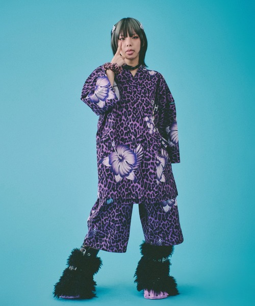 GALFY（ガルフィー）の「GALFY-GAL 甚平 セットアップ（シャツ