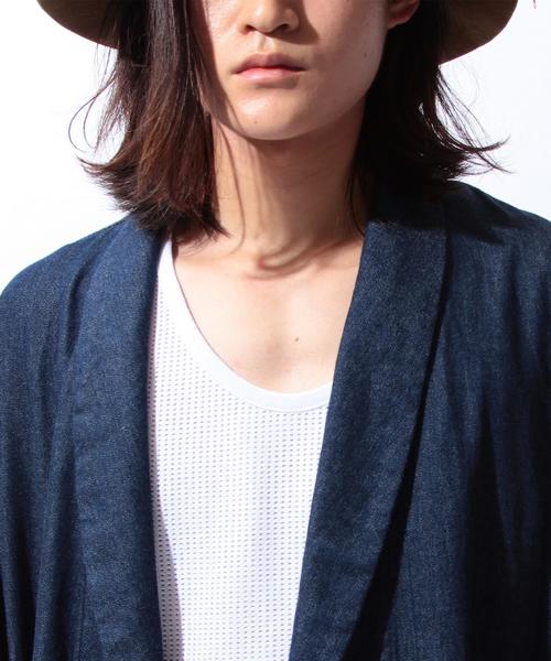 MONKEY TIME(モンキータイム)の「<monkey time> 5.5oz/DNM SHAWL GAWN/ガウン◆(その他アウター・メンズ・ネイビー・SMALL/MEDIUM/LARGE/X-LARGE)」の15枚目の写真