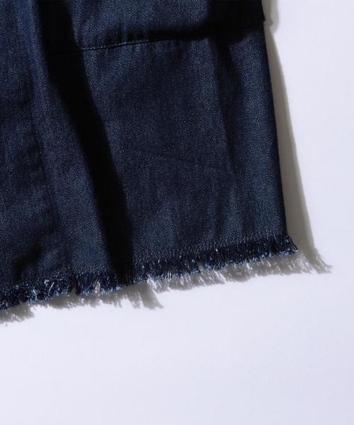 MONKEY TIME(モンキータイム)の「<monkey time> 5.5oz/DNM SHAWL GAWN/ガウン◆(その他アウター・メンズ・ネイビー・SMALL/MEDIUM/LARGE/X-LARGE)」の4枚目の写真