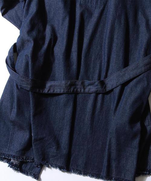 MONKEY TIME(モンキータイム)の「<monkey time> 5.5oz/DNM SHAWL GAWN/ガウン◆(その他アウター・メンズ・ネイビー・SMALL/MEDIUM/LARGE/X-LARGE)」の5枚目の写真