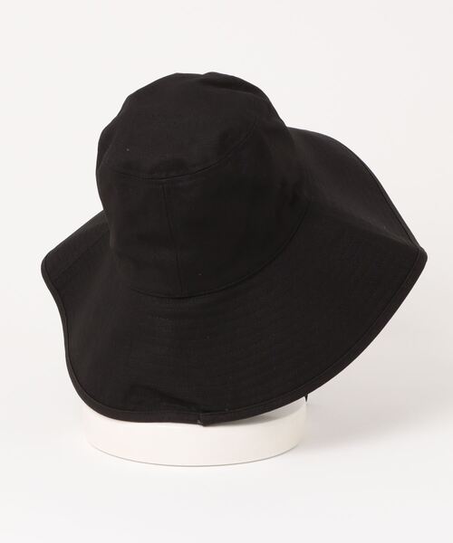 ADAM ET ROPE'（アダムエロペ）の「【LACK OF COLOUR(ラックオブカラー)】Holiday Bucket（ハット・レディース・ブラック/ベージュ・M）」の3枚目の写真