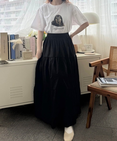 cuorequal(クオレコール)の「アニマルプリント半袖Tシャツ(Tシャツ/カットソー・レディース・C/E/B/D/A・LARGE/MEDIUM/SMALL)」の20枚目の写真
