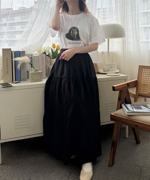 cuorequal(クオレコール)の「アニマルプリント半袖Tシャツ(Tシャツ/カットソー・レディース・C/E/B/D/A・LARGE/MEDIUM/SMALL)」の21枚目の写真