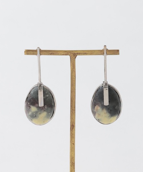ADER(アデル)の「ADER.bijoux / Galet stick pierce(ガレスティックピアス)(ピアス(両耳用)・レディース・シルバー・FREE)」の7枚目の写真