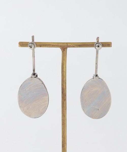ADER(アデル)の「ADER.bijoux / Galet stick pierce(ガレスティックピアス)(ピアス(両耳用)・レディース・シルバー・FREE)」の5枚目の写真