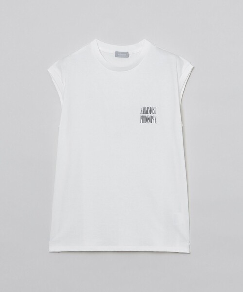 【セール】【GREY LABEL】SHARP LOGO ノースリーブTシャツ/カットソー（Tシャツ/カットソー）｜MACKINTOSH