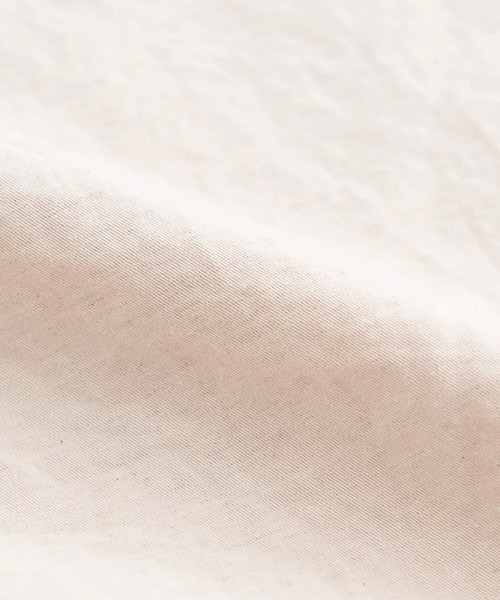 HAU(ハウ)の「イージーパンツ cotton linen(その他パンツ・レディース・チャコールグレー/アイボリー/ブラウン・MEDIUM)」の12枚目の写真