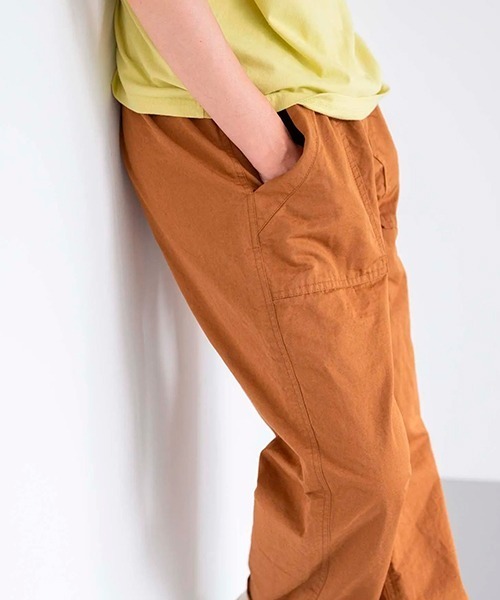 HAU(ハウ)の「イージーパンツ cotton linen(その他パンツ・レディース・チャコールグレー/アイボリー/ブラウン・MEDIUM)」の18枚目の写真