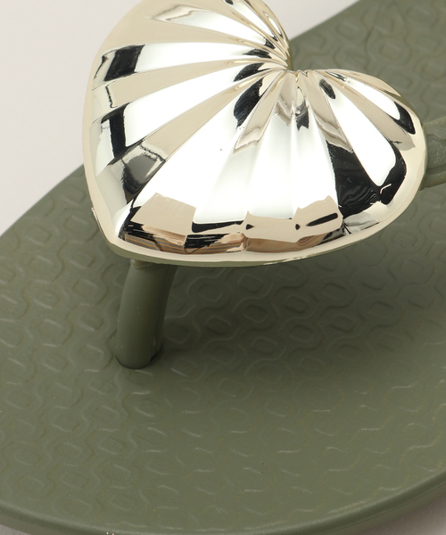 La TOTALITE（ラトータリテ）の「【IPANEMA/イパネマ】ハートビーチサンダル（サンダル・レディース・ブラック/カーキ・36/35）」の20枚目の写真