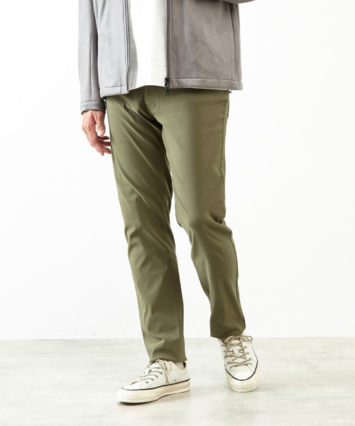 MEN'S MELROSE（メンズメルローズ）の「《WEB限定》タテウネハイパーストレッチスリムテーパード5ポケットパンツ（その他パンツ・メンズ・ネイビー/カーキ/ブラック/ライトグレー・4/3/2/5）」の4枚目の写真