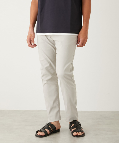 MEN'S MELROSE（メンズメルローズ）の「《WEB限定》タテウネハイパーストレッチスリムテーパード5ポケットパンツ（その他パンツ・メンズ・ネイビー/カーキ/ブラック/ライトグレー・4/3/2/5）」の17枚目の写真