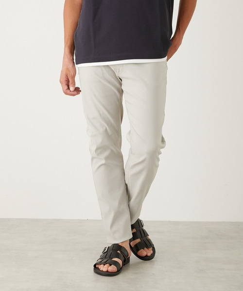 MEN'S MELROSE（メンズメルローズ）の「《WEB限定》タテウネハイパーストレッチスリムテーパード5ポケットパンツ（その他パンツ・メンズ・ネイビー/カーキ/ブラック/ライトグレー・4/3/2/5）」の18枚目の写真