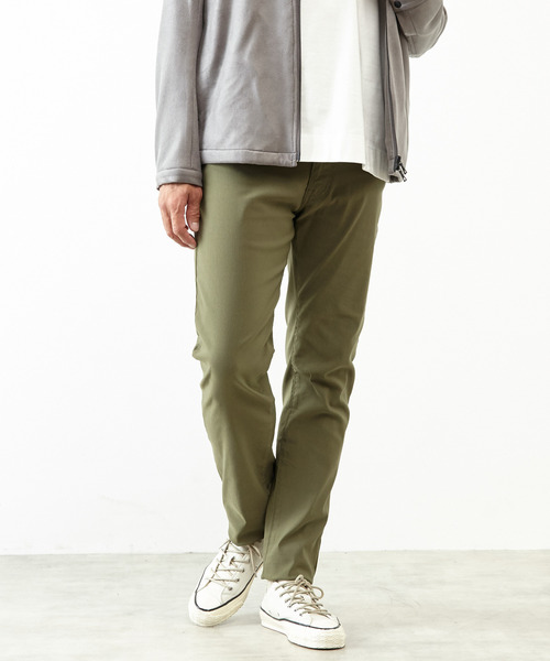 MEN'S MELROSE（メンズメルローズ）の「《WEB限定》タテウネハイパーストレッチスリムテーパード5ポケットパンツ（その他パンツ・メンズ・ネイビー/カーキ/ブラック/ライトグレー・4/3/2/5）」の21枚目の写真