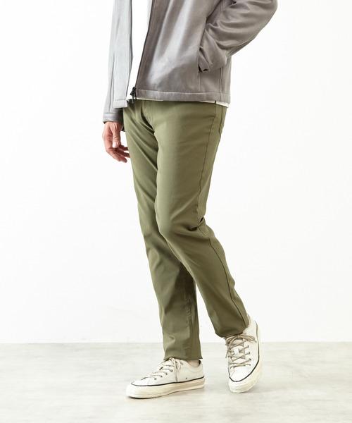 MEN'S MELROSE（メンズメルローズ）の「《WEB限定》タテウネハイパーストレッチスリムテーパード5ポケットパンツ（その他パンツ・メンズ・ネイビー/カーキ/ブラック/ライトグレー・4/3/2/5）」の22枚目の写真