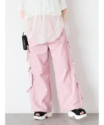 ehka sopo | サイドリボンパンツ(その他パンツ)