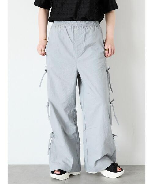 ehka sopo（エヘカソポ）の「サイドリボンパンツ（その他パンツ・レディース・ブラック/グレー/ピンク・F）」の10枚目の写真