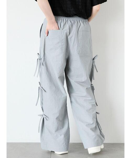 ehka sopo（エヘカソポ）の「サイドリボンパンツ（その他パンツ・レディース・ブラック/グレー/ピンク・F）」の11枚目の写真