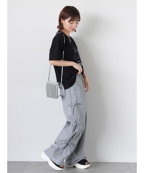ehka sopo（エヘカソポ）の「サイドリボンパンツ（その他パンツ・レディース・ブラック/グレー/ピンク・F）」の18枚目の写真