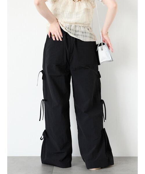 ehka sopo（エヘカソポ）の「サイドリボンパンツ（その他パンツ・レディース・ブラック/グレー/ピンク・F）」の20枚目の写真