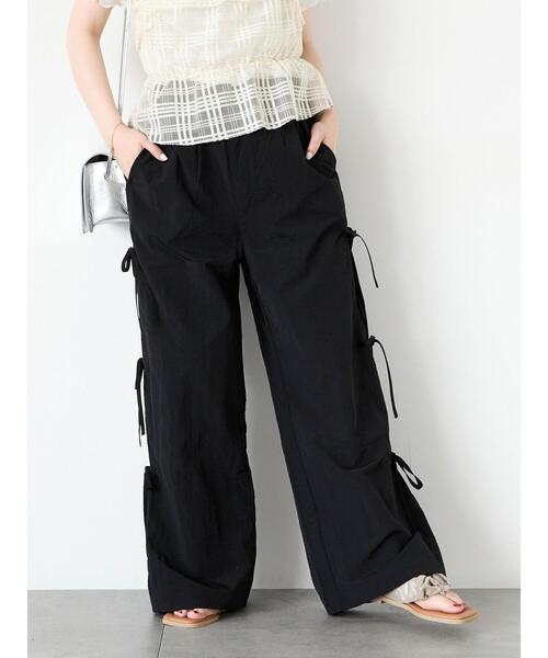 ehka sopo（エヘカソポ）の「サイドリボンパンツ（その他パンツ・レディース・ブラック/グレー/ピンク・F）」の21枚目の写真