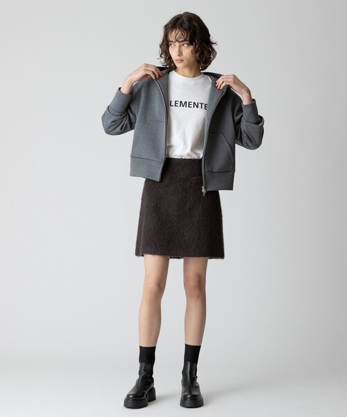 allureville(アルアバイル)の「CLEMENTE ロンTEE(Tシャツ/カットソー・レディース・オフホワイト/タン・2)」の3枚目の写真